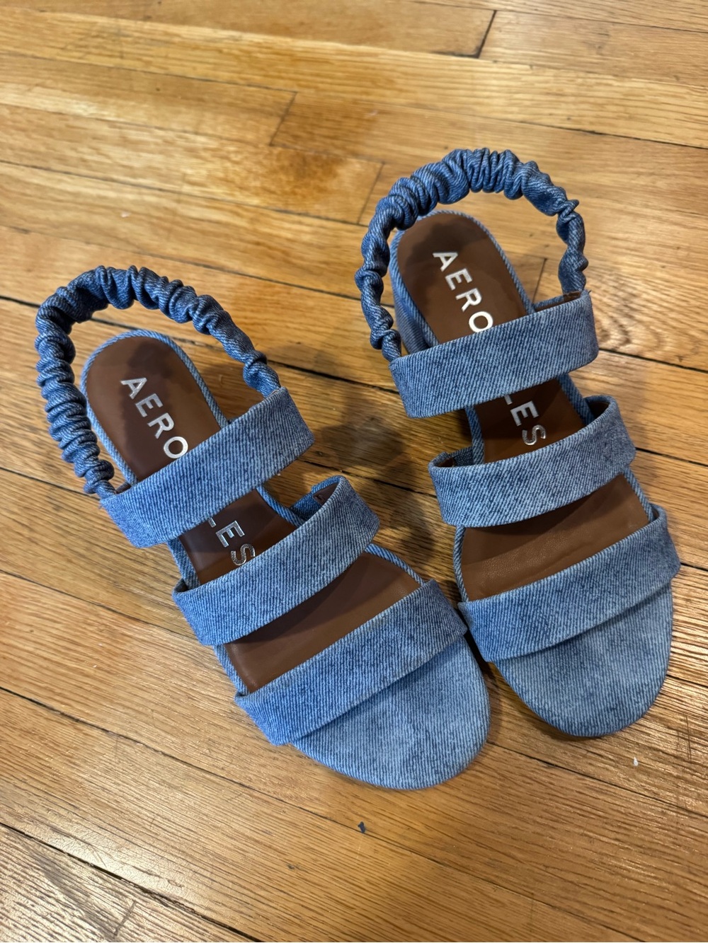 Aerosoles denim Clarissa sandal